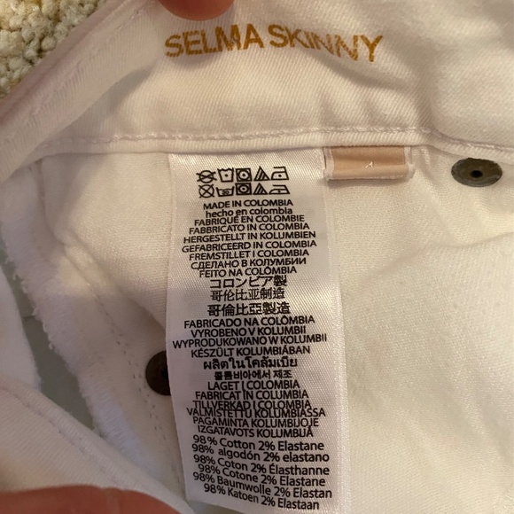 LNC Michael Kors Selma Skinny White Jeans - Picture 4 of 4